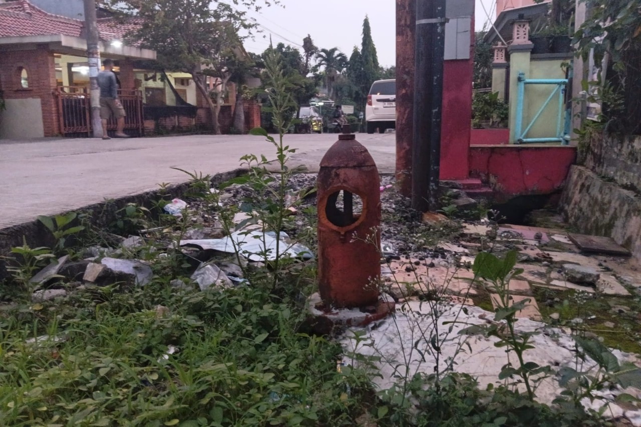 Hydrant rusak Kota Depok
