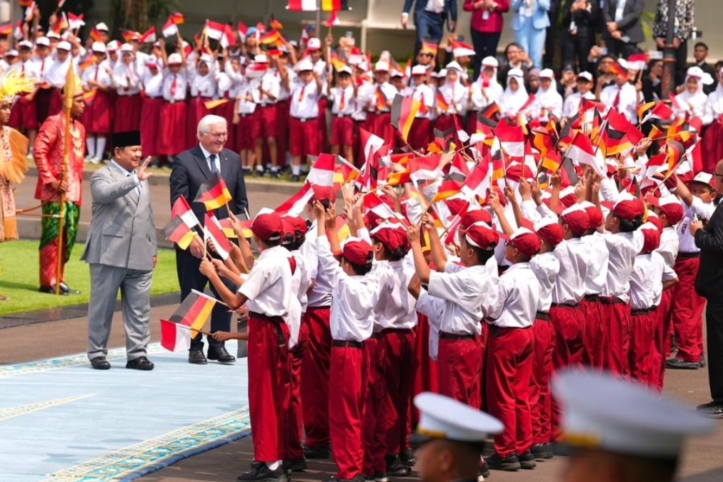 Pertemuan Prabowo dan Presiden Jerman