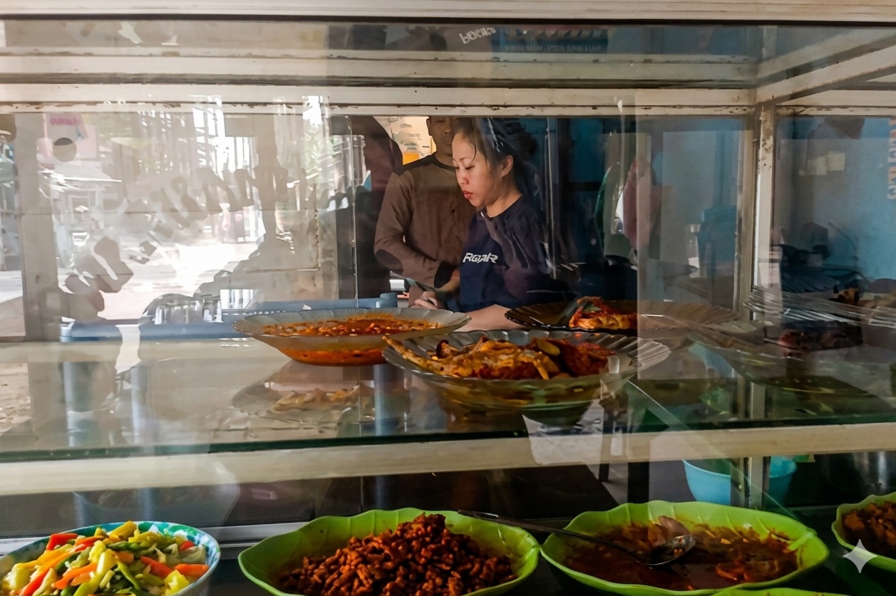 Pengusaha warung nasi Kota Depok