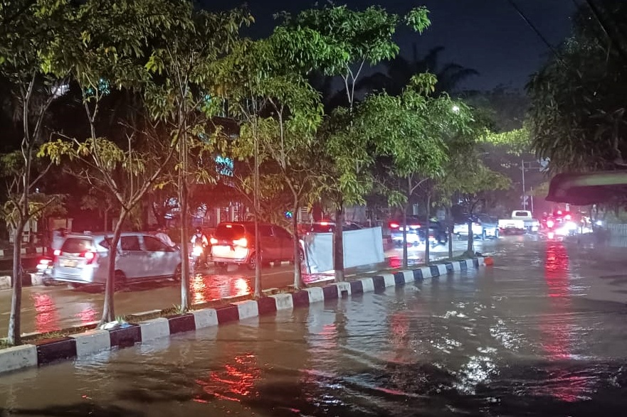 Genangan air GDC, Kota Depok