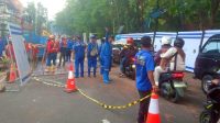 Penutupan jalan kawasan Lenteng Agung
