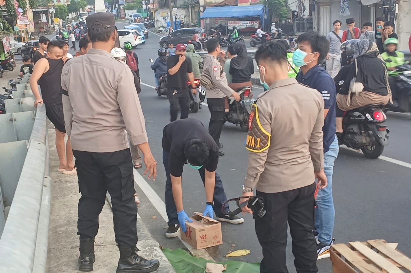 Jasad bayi Depok