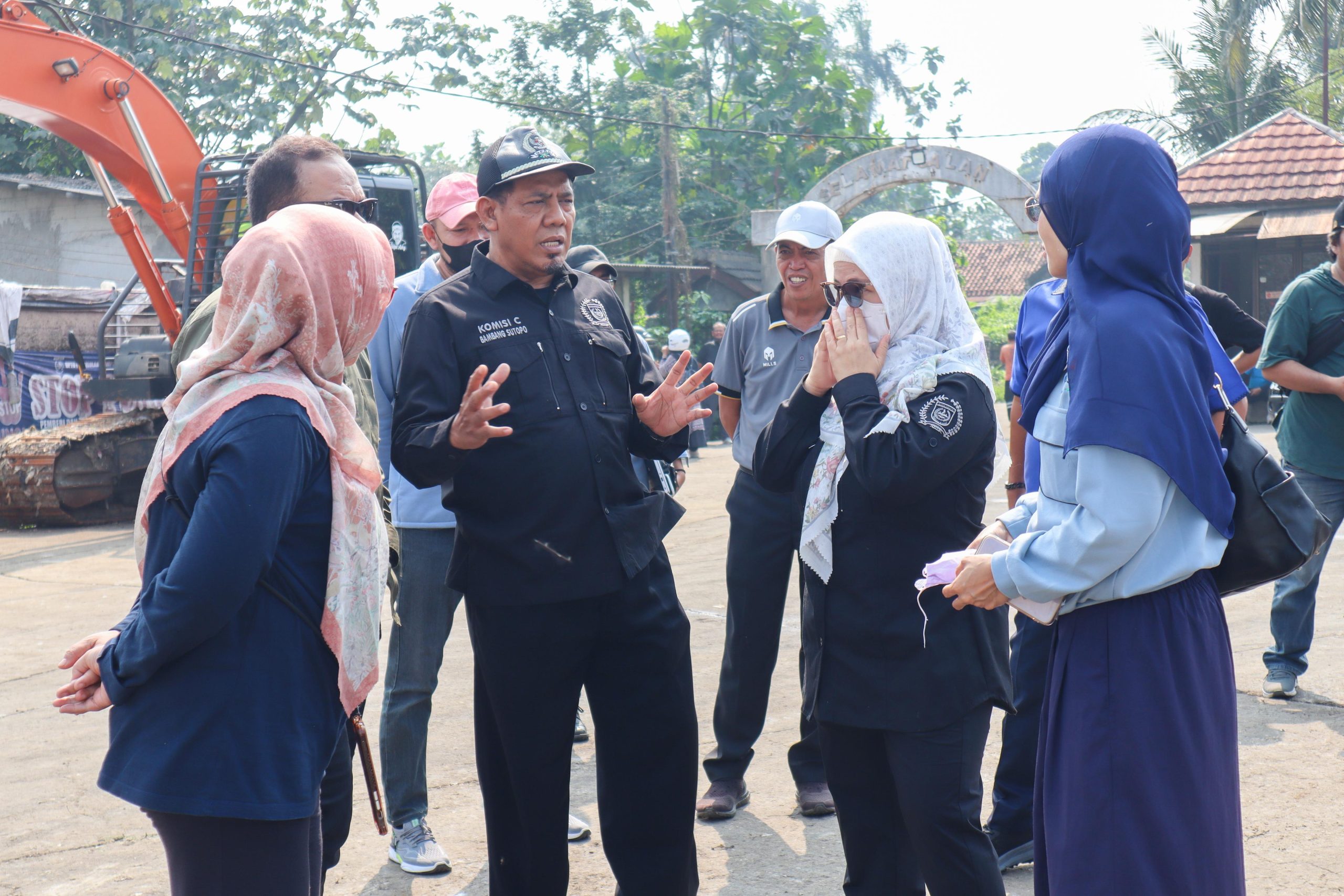 Sidak DPRD Kota Depok ke TPA Cipayung