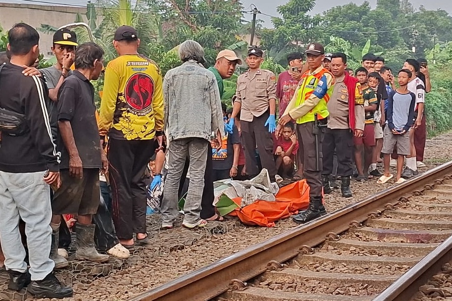 Pria tewas tertemper KRL di Pabuaran, Bojonggede